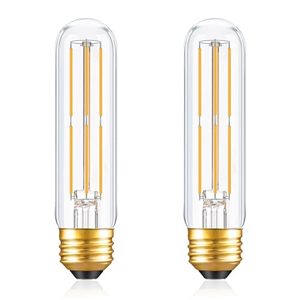 lot 21533 image: Dimmable E26 T10 LED Bulb Tube Light Bulbs 6W,2700K Solf White 600LM
