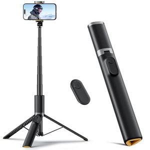 lot 21538 image: TODI 63 Selfie Stick Tripod for iPhoneAndroid with Wireless Remote