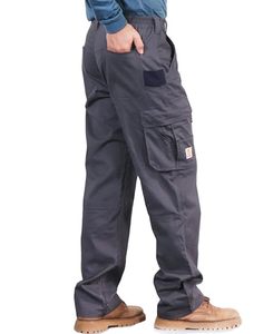 lot 21584 image: BOCOMAL FR Pants for Men Utility Cargo Carpenter Water Stain Oil Repellent 46-30