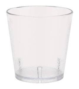 lot 21608 image: G.E.T. 6609-1-CL-EC Heavy-Duty Plastic Restaurant Tumblers, 9 oz, Clear
