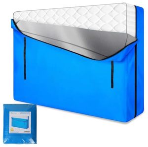 lot 21636 image: MorTime Mattress Bags for Moving and Storage Zippered 8 Handles