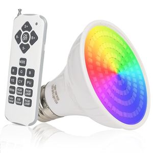 lot 21645 image: RGB Spa LED Light for Hot Tub & Pool 120V 12W Fits PentairHayward PAR20 E26