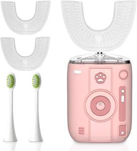 lot 21724 image: Adult Ultrasonic Electric Toothbrush, u Shaped autobrush