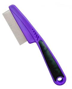 lot 21796 image: Yumflan Fine Tooth Stainless Steel Flea Comb for Dogs & Cats