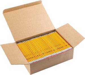 lot 21843 image: Madisi Wood-Cased #2 HB Pencils Bulk, 320 Count, Pre-sharpened