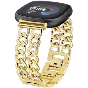 lot 21910 image: JR.DM Gold Watch Bands for Women for Fitbit Versa 43Sense 2