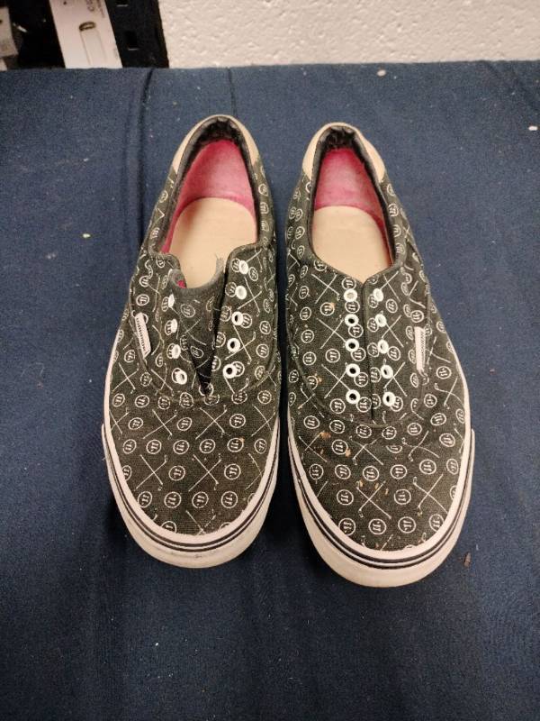 lot 62452 image: Warrior lacrosse-themed shoes - 5.5 - Retail $0