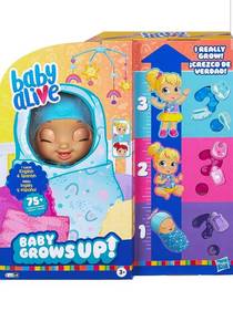 lot 19859 image: Baby Alive Baby Grows Up Happy - Retail $64