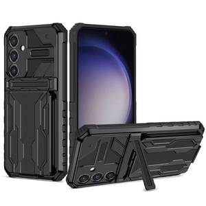 lot 20006 image: Bohefo Case for Galaxy S23 FE Case, Samsung S23 FE 5G SM-S711U Case with Wallet Cover Detachable Card Holder, Built-in Kickstand Shockproof Protective Phone Cover for Samsung Galaxy S23 FE Black