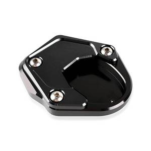 lot 20016 image: Motorcycle Side Stand Kickstand Enlarge for Ninja 400 2018-2023 Black - Retail $24
