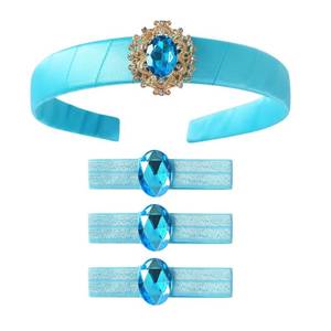 lot 18079 image: Princess Costume Headband Hair Ties Halloween Dress Up Accessories - Retail $9