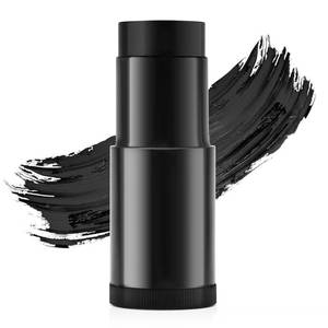 lot 18101 image: 1oz Face Body Paint Oil Stick - Non-Toxic Cream Blendable Foundation Makeup Sticks SFX Makeup Kit Special Effects for Halloween (Black) - Retail $6