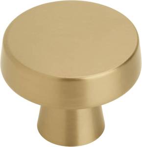 lot 18138 image: 1-516 Round Blackrock Champagne Bronze Cabinet Knob - Retail $5