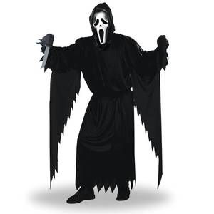 lot 18180 image: Hooded Halloween Horror Costume for Cosplay, Size L - Retail $31
