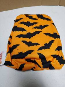 lot 18197 image: Halloween Pajamas for Small Dogs, Velvet Chihuahua Yorkie Dog Outfits Sweater Skeleton Dog Pjs Pet Puppy Doggy Outfits Jumpsuits, Ghost Spider Web Pumpkin Apparel Bat Large - Retail $10