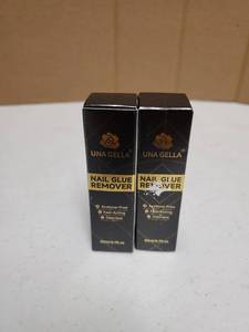 lot 18204 image: Nail Glue Remover Acetone-Free 20ml 2 Pack - Retail $10