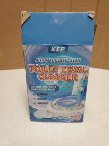 lot 18205 image: Automatic Deep Clean Toilet Bowl Cleaner 50 Pack - Retail $28