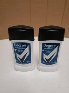lot 18207 image: Degree UltraClear Antiperspirant Deodorant BlackWhite 2.7 oz 2-Pack - Retail $10