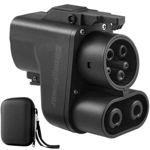 lot 18223 image: NACS to CCS Adapter, Tesla Supercharger Adapter, EV Fast Charging - Retail $98