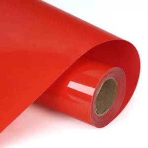 lot 18246 image: HTV Iron on Vinyl 12Inch by 10ft Roll Heat Transfer Vinyl for T-Shirt HTV Rolls for All Cutter Machine - Easy to Cut & Weed for Heat Transfer Design - Retail $8