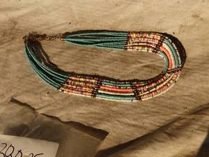 lot 38025 image: Maximalist Multi-colored Necklace