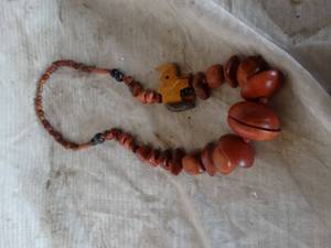 lot 38036 image: Wooden Necklace