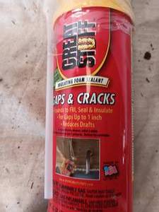 lot 36187 image: GreatStuff insulating Foam sealant unopened