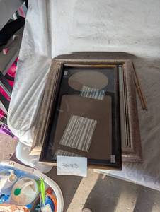 lot 36143 image: 2 decent size picture frames