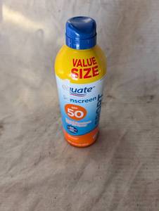 lot 36164 image: Value Size Equate Sport Sunscreen