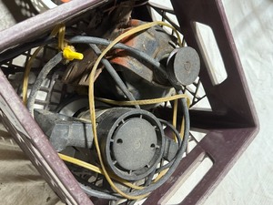 lot 36229 image: Table Saw Motor With Black & Decker Router.