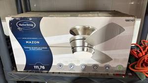 lot 52355 image: Harbor Breeze Mazon Ceiling Fan LED Light Kit 111.76 0807421