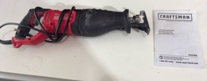 lot 52413 image: Craftsman 7.5A Reciprocating Saw CMES300
