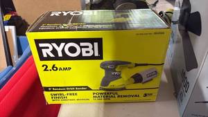 lot 52425 image: RYOBI 5 Random Orbit Sander 2.6 AMP RS290G