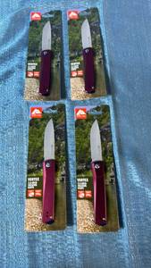 Ozark Trail Vertex 7.5-Inch Folding Knife, 4 Pack
