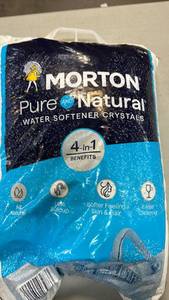 lot 2044 image: Morton Pure and Natural Water Softener Crystals 40 lb