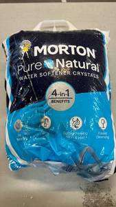 lot 2046 image: Morton Pure Natural Water Softener Crystals 40 lb