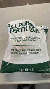lot 2055 image: Expert Gardener All Purpose Fertilizer 13-13-13 40 lbs