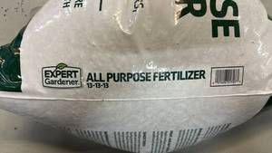 lot 2056 image: Expert Gardener All Purpose Fertilizer 13-13-13 40 lbs