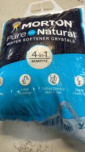 lot 2063 image: Morton Pure and Natural Water Softener Crystals 40 lb