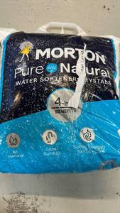 lot 2066 image: Morton Pure and Natural Water Softener Crystals 40 lb