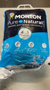 lot 2067 image: Morton Pure and Natural Water Softener Crystals 40 lb