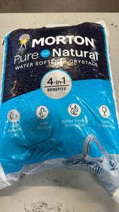 lot 2071 image: Morton Pure and Natural Water Softener Crystals 40 lb