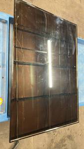 lot 2146 image: 36 x 24 inch Stainless Steel Wall Mirror