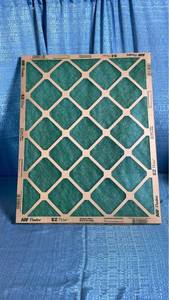 lot 3017 image: AAF Flanders 20  x 25  x 1  Nested Glass MERV 1 Air Filter (9 Filters)