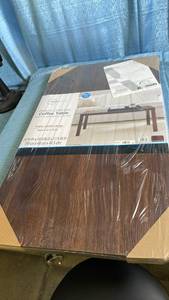 lot 3020 image: Mainstays Parsons Collection Coffee Table 39 IN W x 18.9 IN D x 17.5 IN H Canyon Walnut