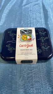 lot 3068 image: Cat & Jack Deluxe Bento Box 4pc - Navy Blue