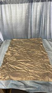 lot 3117 image: Standard Solid Performance 400 Thread Count Pillowcase Set Gray - Threshold Cotton Sateen, Machine Washable, OEKO-TEX Certified