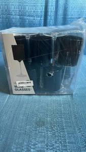 lot 8003 image: Simcha 14 oz Wine Glasses Set of 4 Washable - 2 pack
