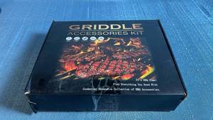 Griddle Accessories Kit BBQ Grill Utensils Set with Carrying Bag