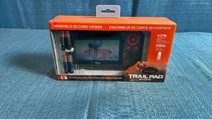 lot 8018 image: Trail Pad Swipe Handheld SD Card Viewer 4.3 in Color Touch Screen 1080p